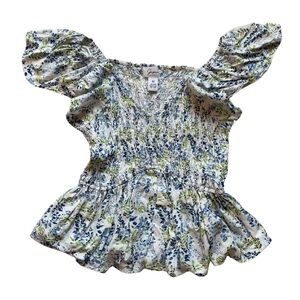 Japna Floral Peplum Top